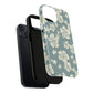 Vintage Hibiscus Phone Case | Floral Tropical Pattern, Matte Magnetic