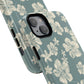 Vintage Hibiscus Phone Case | Floral Tropical Pattern, Matte Magnetic