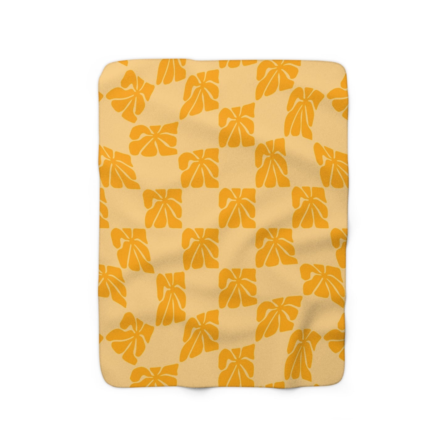 Checkered Surface Retro Fleece Blanket