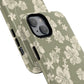 Vintage Hibiscus Phone Case | Floral Tropical Pattern, Matte Magnetic