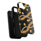 Puakenikeni and Pikake Phone Case-Black