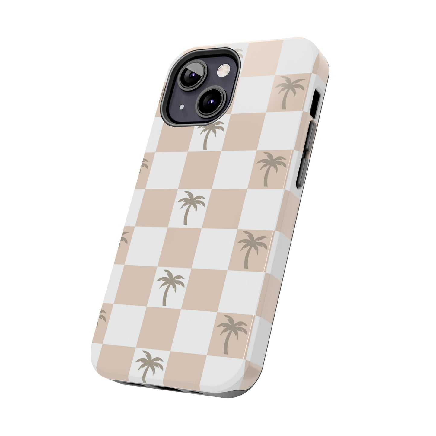 Palm Checkered Phone Case