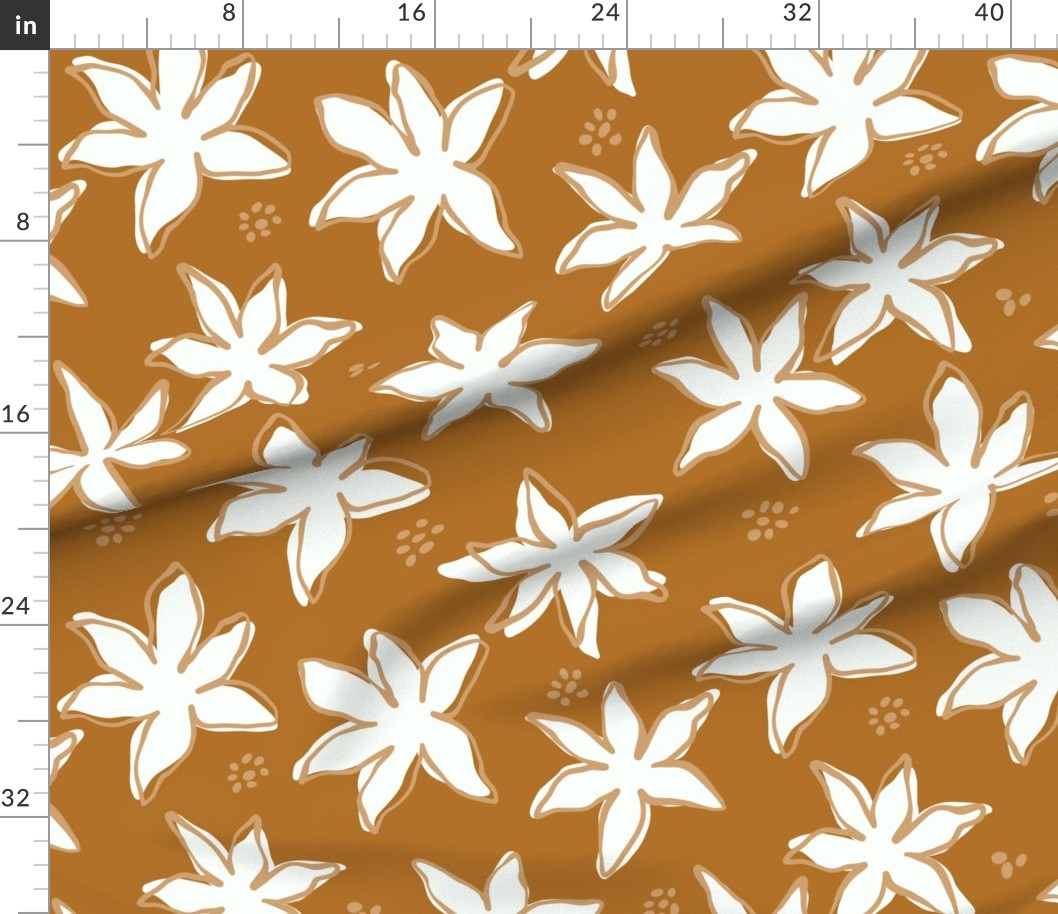 Playful Tiare Repeat Surface Pattern