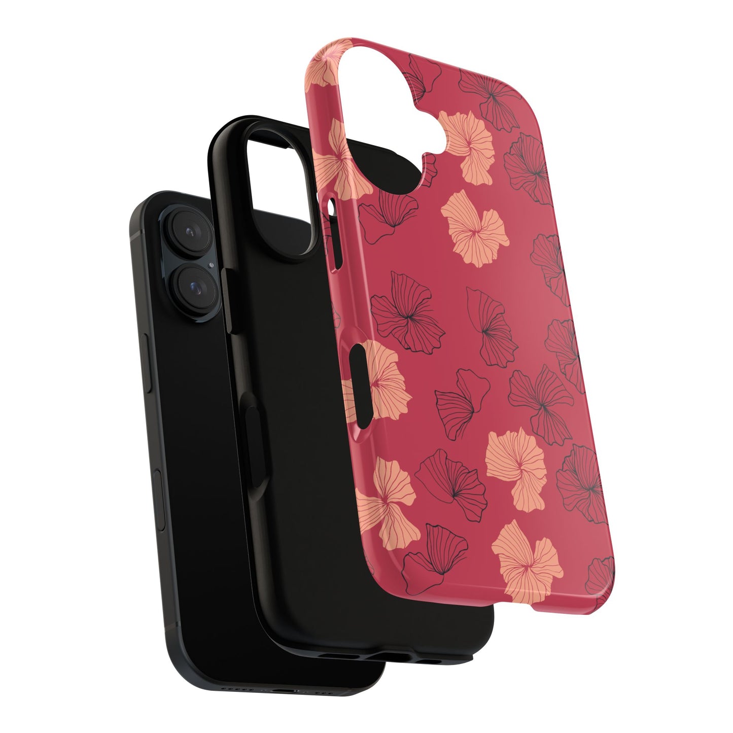 Dreamy Hibiscus iPhone Case