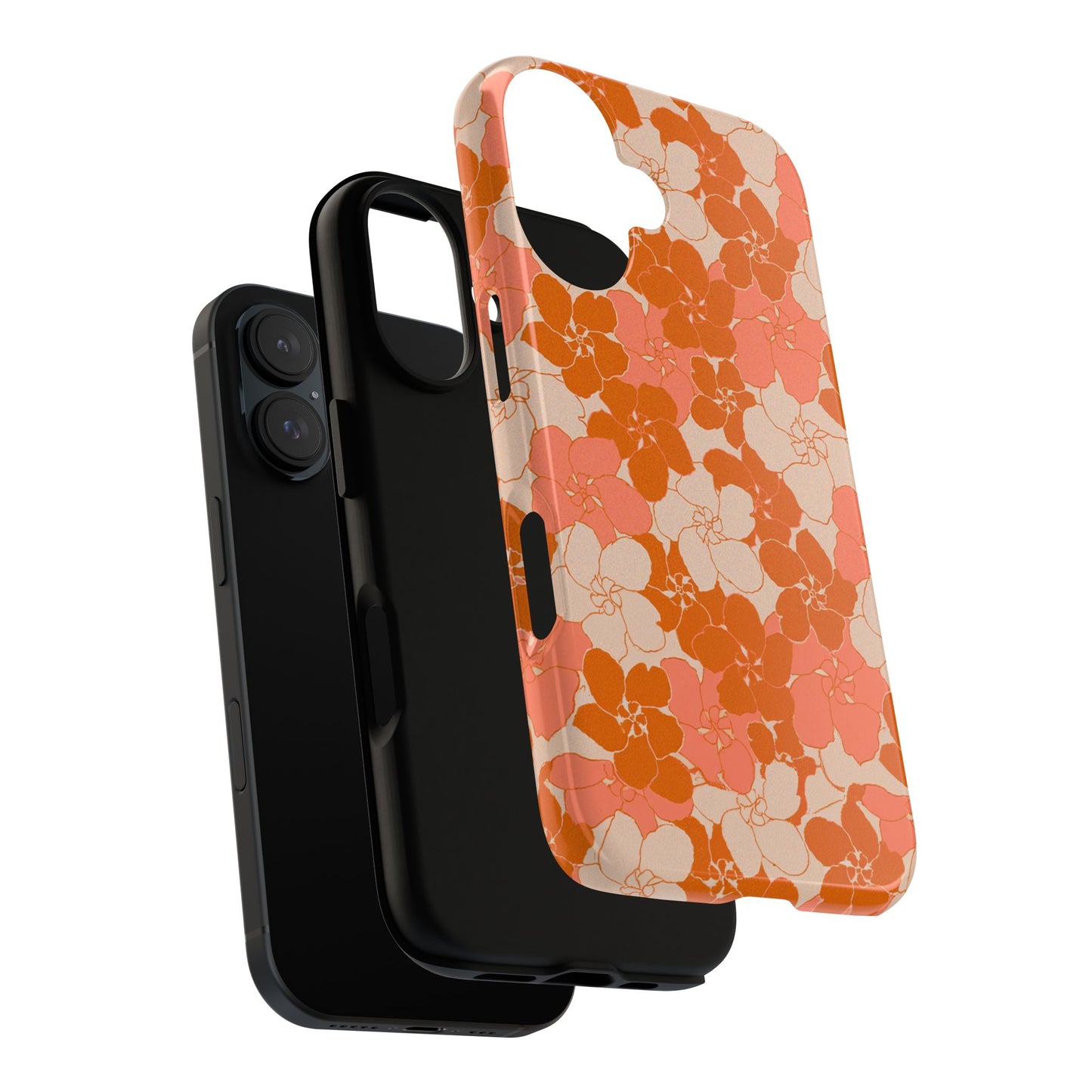 Vintage Hau Flower iPhone Case