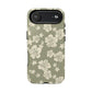Vintage Hibiscus Phone Case | Floral Tropical Pattern, Matte Magnetic