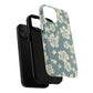 Vintage Hibiscus Phone Case | Floral Tropical Pattern, Matte Magnetic
