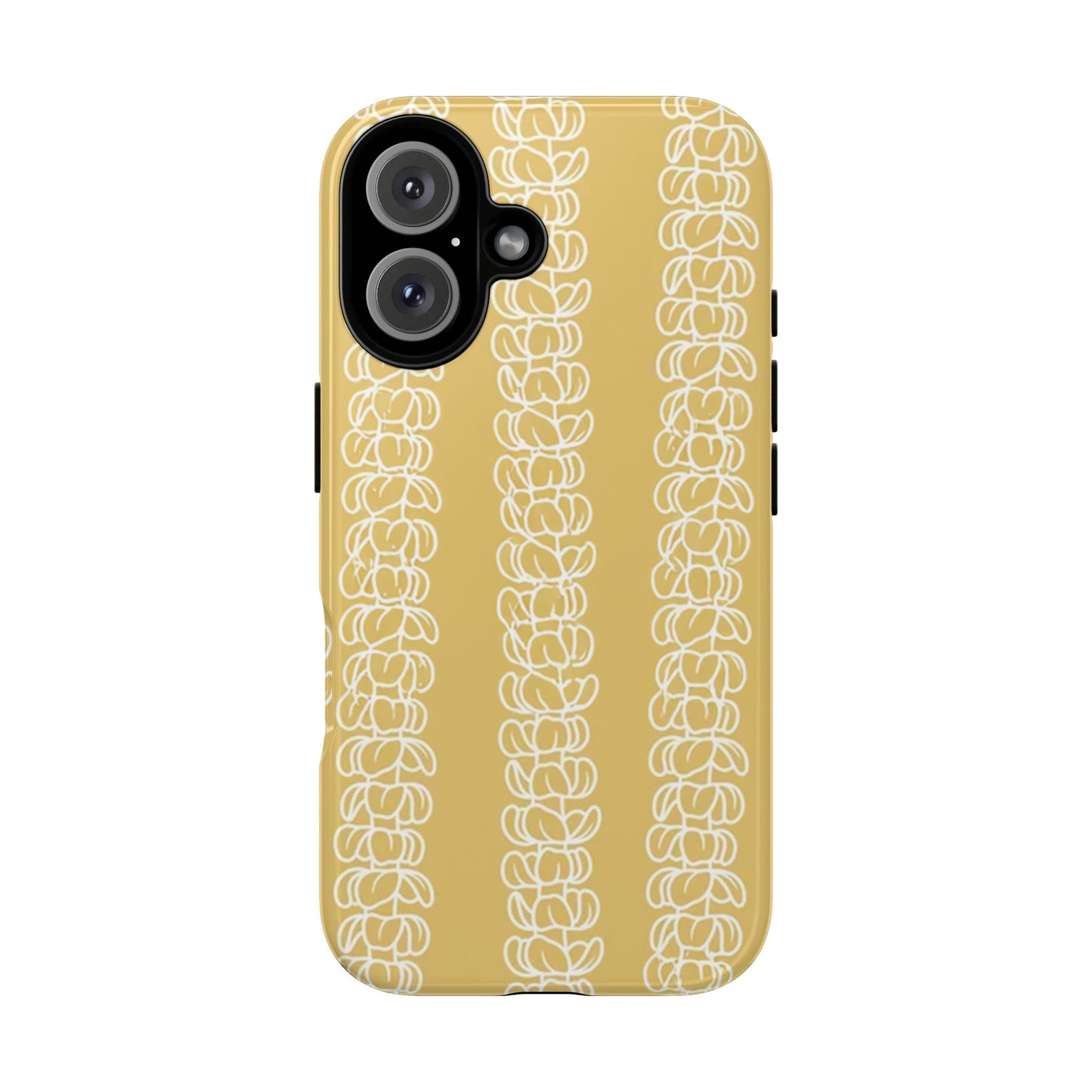 Puakenikeni Lei Phone Case-Yellow