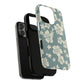 Vintage Hibiscus Phone Case | Floral Tropical Pattern, Matte Magnetic