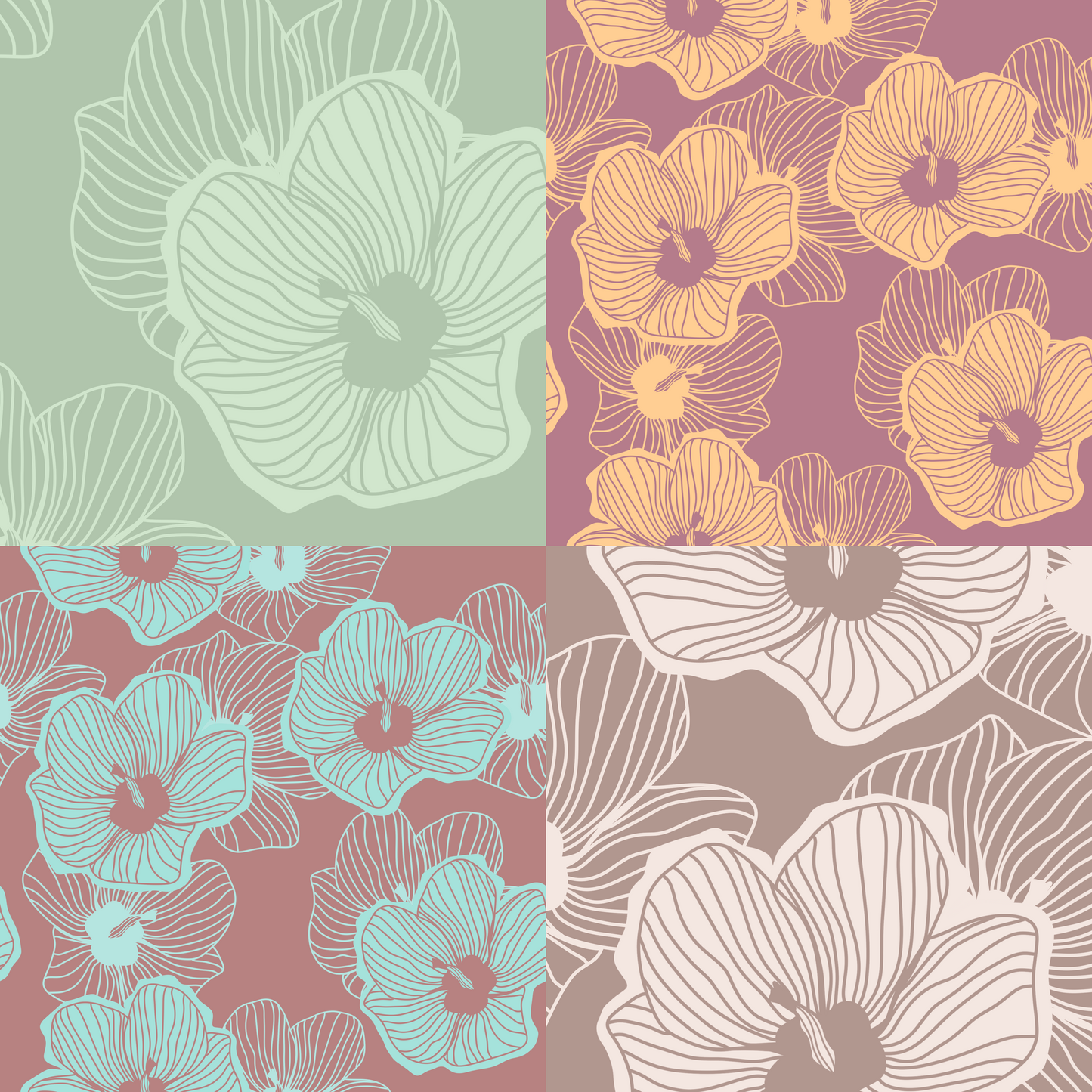 Hau Patches Repeat Surface Pattern