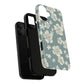 Vintage Hibiscus Phone Case | Floral Tropical Pattern, Matte Magnetic
