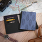 Retro Surfboard Passport Cover