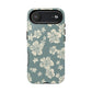 Vintage Hibiscus Phone Case | Floral Tropical Pattern, Matte Magnetic