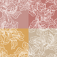 Hibiscus Repeat Surface Pattern