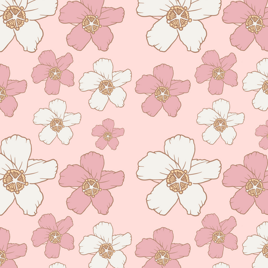 Spring Meadow Repeat Surface Pattern