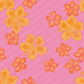 Hibiscus Sunset Repeat Surface Pattern