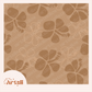 Abstract Hibiscus Repeat Surface Pattern