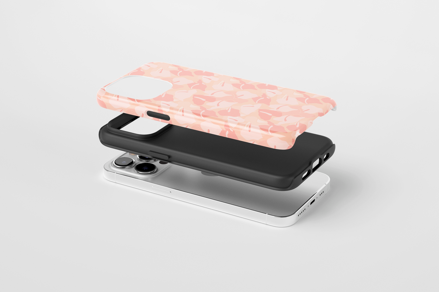Anthurium Phone Case Pink