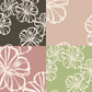 Basic Hibiscus Repeat Surface Pattern
