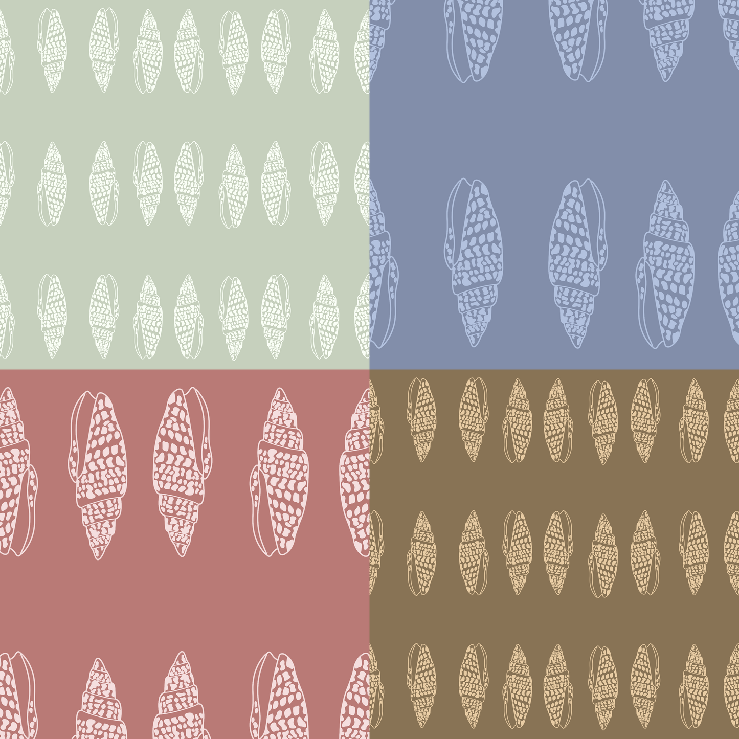 Miter Cascade Repeat Surface Pattern