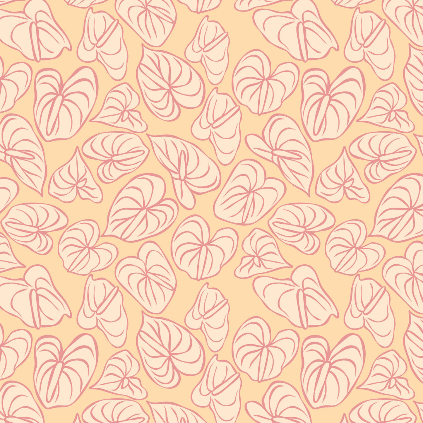Anthurium Background Repeat Surface Pattern