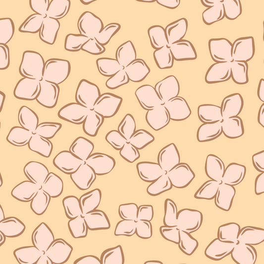 West Indian Jasmine Repeat Surface Pattern
