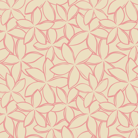 Plumeria Background Repeat Surface Pattern