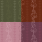 Plumeria Orchid Repeat Surface Pattern