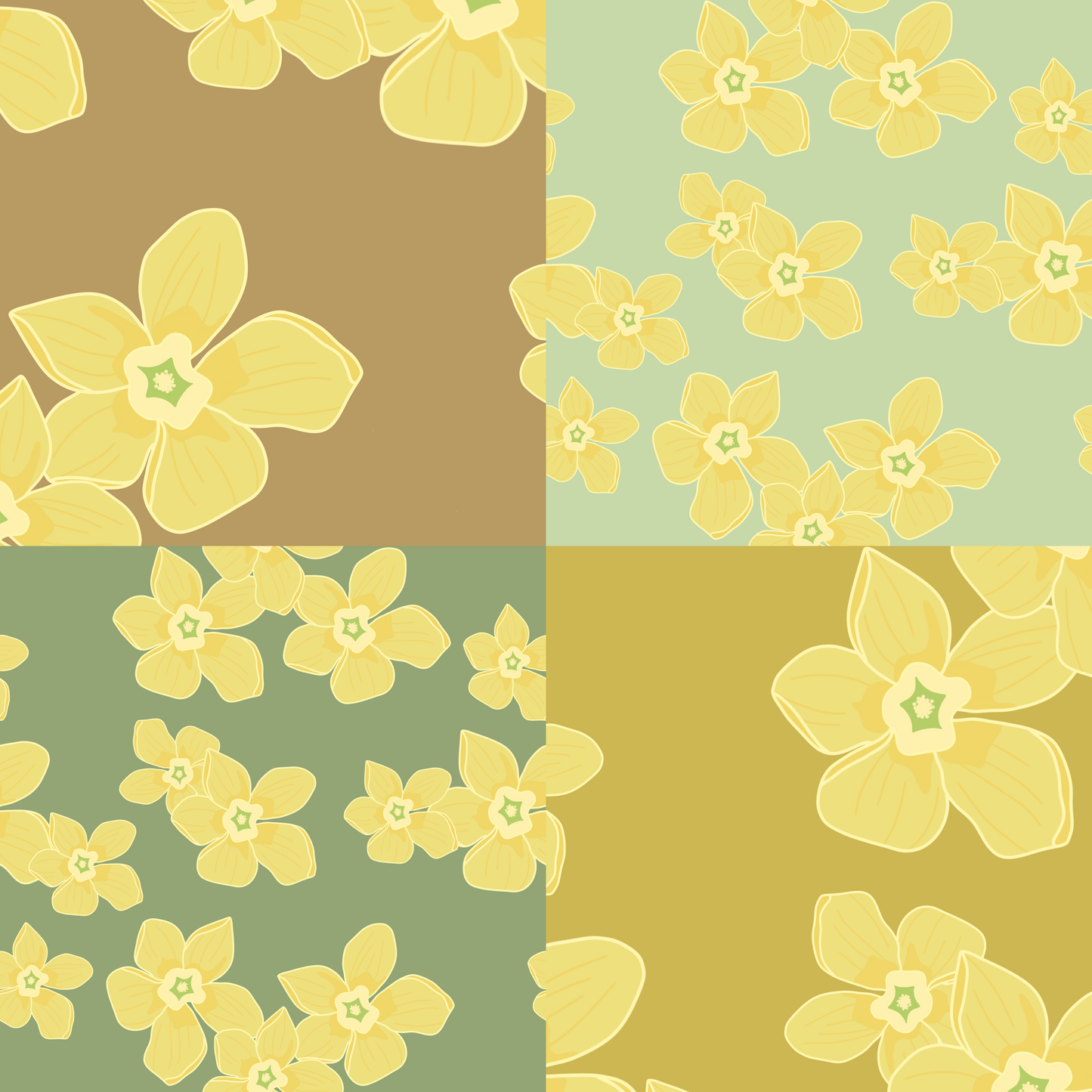 Pakalana Bunches Repeat Surface Pattern