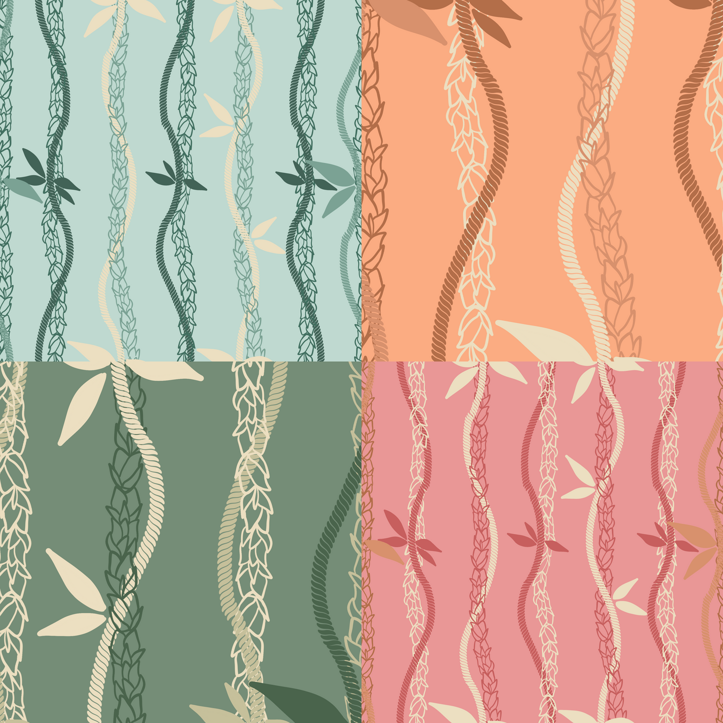 Lokelani Twine Repeat Surface Pattern