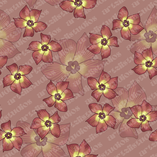 Hau Garden Repeat Surface Pattern