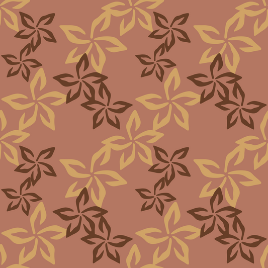 Dainty Plumeria Repeat Surface Pattern