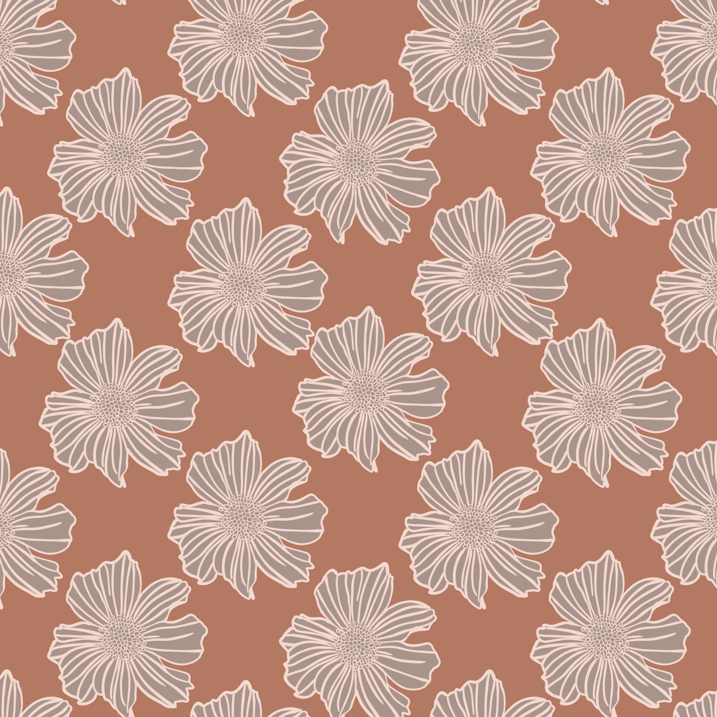 Daisy Repeat Surface Pattern