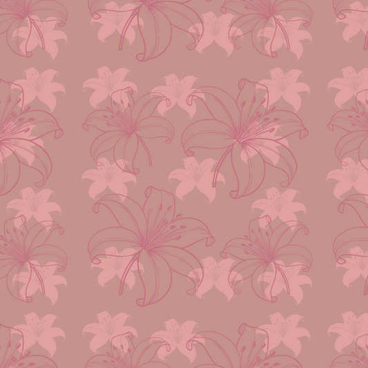 Lovely Lily Repeat Surface Pattern