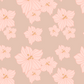 Elegant Cherry Blossom Repeat Surface Pattern