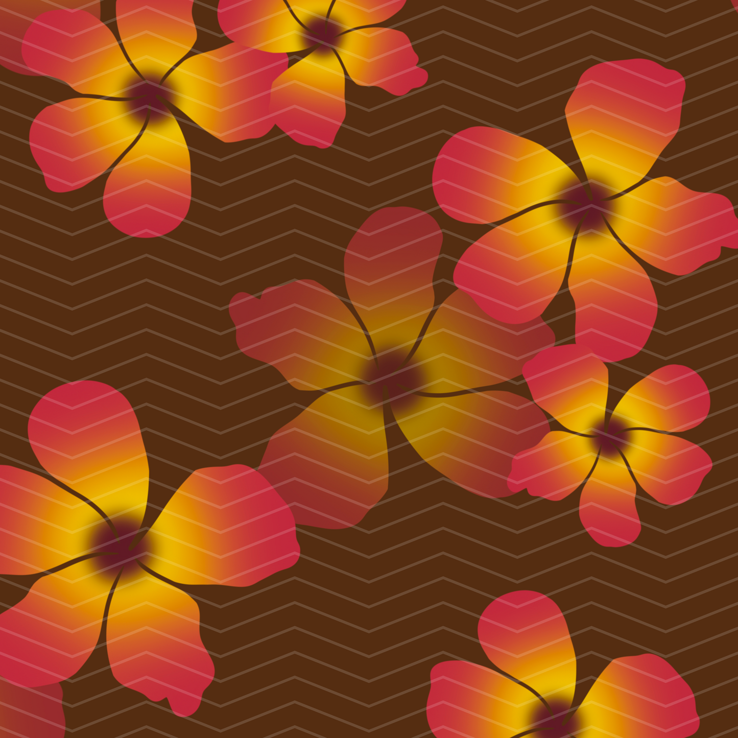Hau Flower Surface Pattern