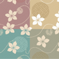 Woven Whimsy Plumeria Surface Pattern