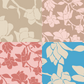 Floral Silouette Repeat Surface Pattern
