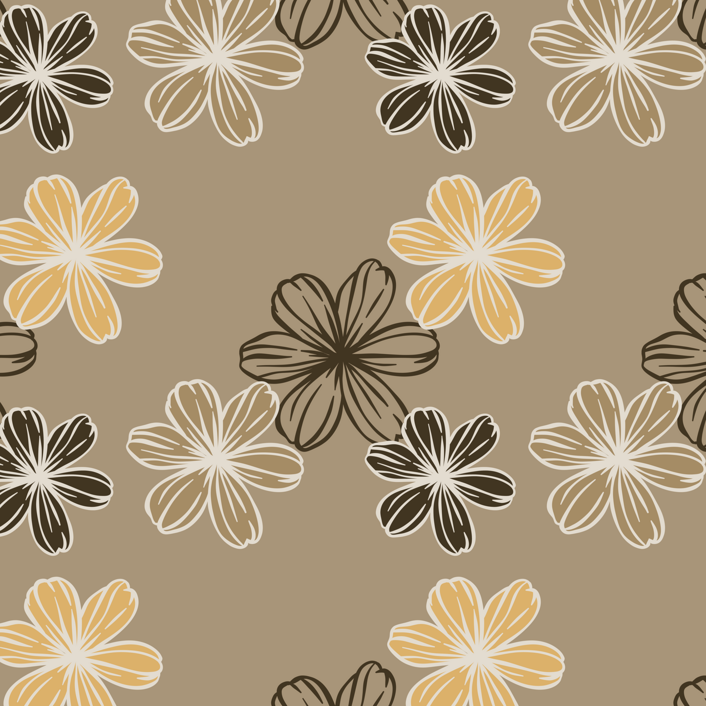 Florascape Diary Repeat Surface Pattern