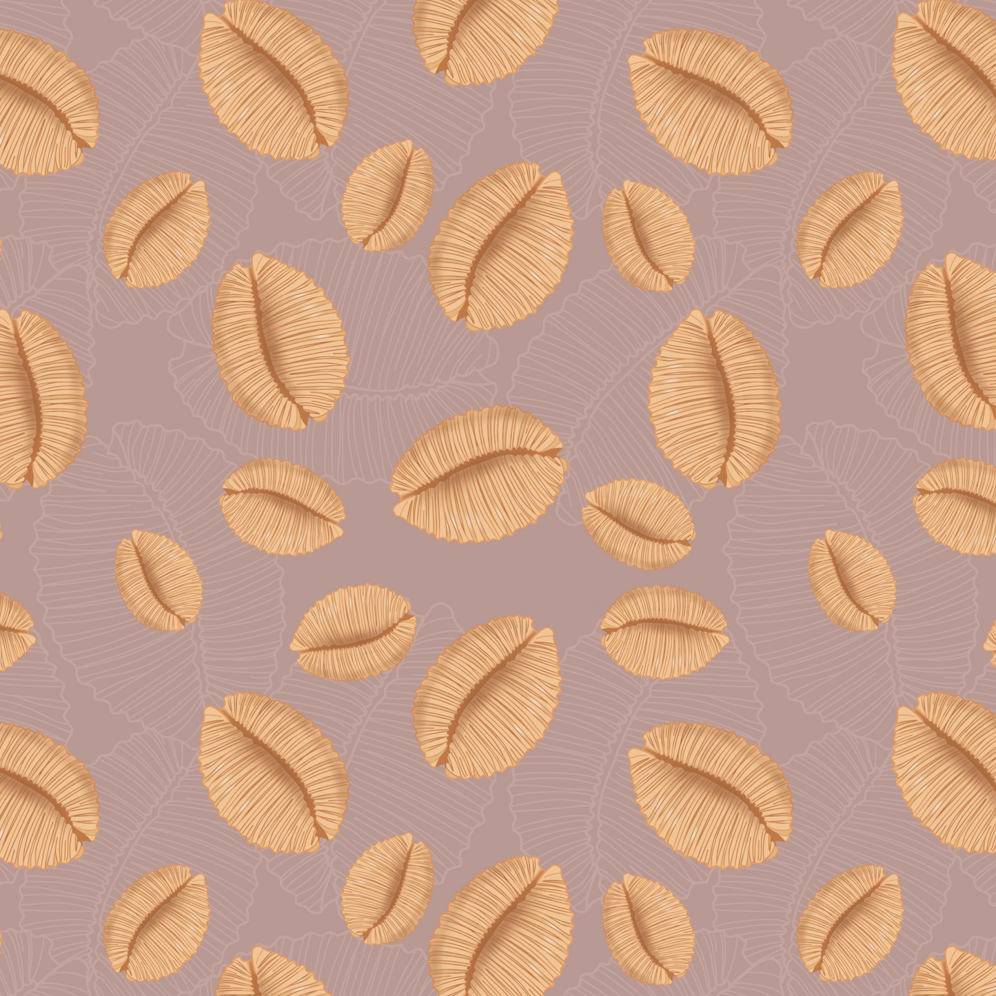 Granulated Cowrie Repeat Surface Pattern