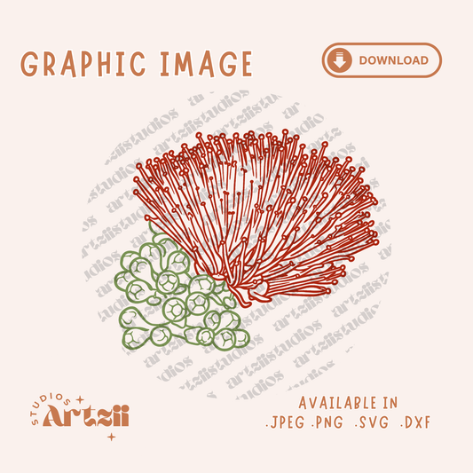 Ohia Lehua Graphic Image