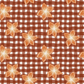 Groovy Gingham Floral Repeat Surface Pattern