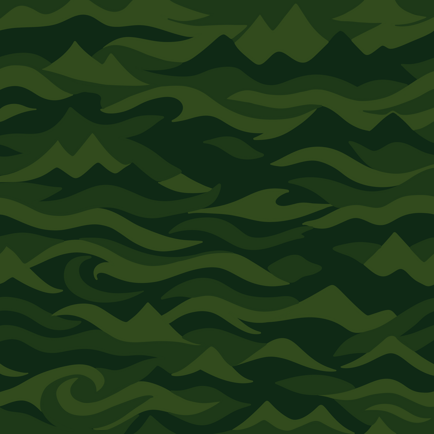 Camo Wave Repeat Surface Pattern for HaaandCo