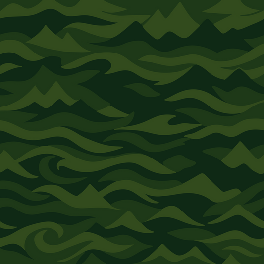 Camo Wave Repeat Surface Pattern for HaaandCo