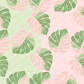 Variegated Monstera Repeat Surface Pattern for Hekili Designs