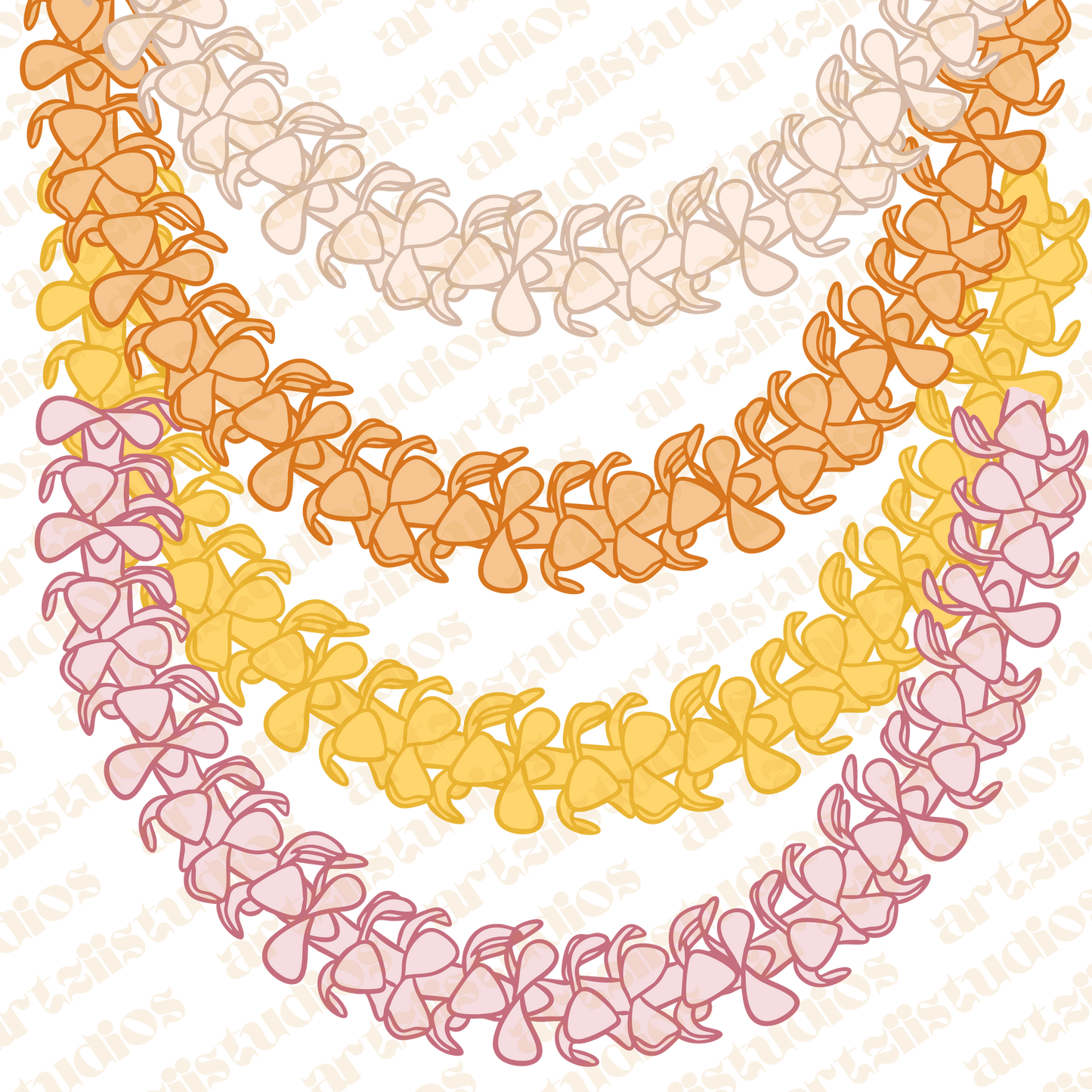Multiple Lei Custom Graphic for HI Thrifting Mama 2