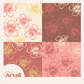 Hibiscus Repeat Surface Pattern #93