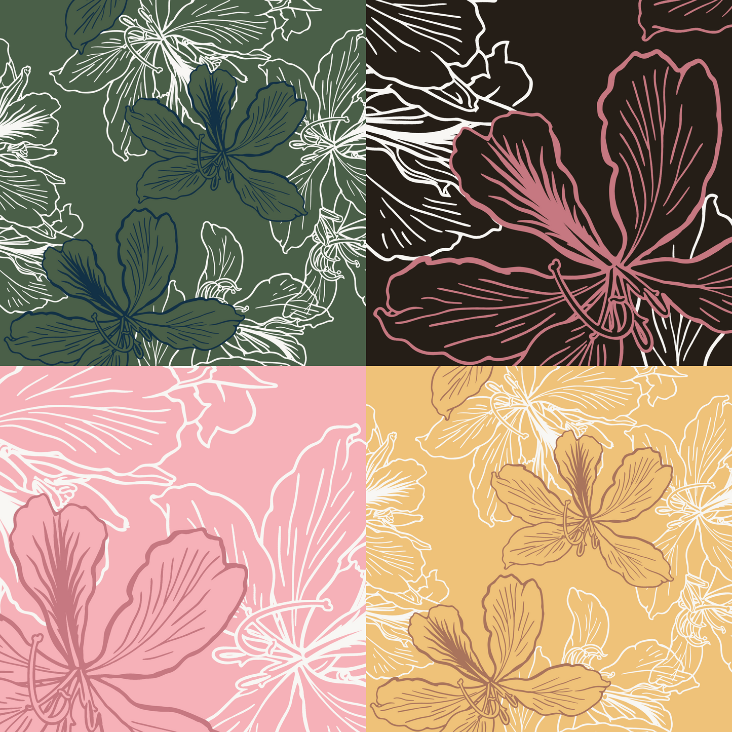 Hongkong Bliss Repeat Surface Pattern