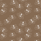 Outline Hibiscus Repeat Surface Pattern