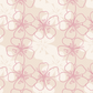 Mickey Retro Hibiscus Repeat Surface Pattern
